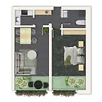 Appartement Wildgruen Panorama 6 Pfronten